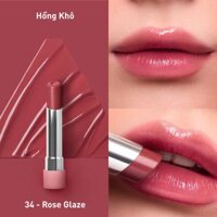 Son Dưỡng 3CE Glazy Lip Glow #34 Rose Glaze