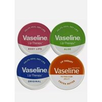Son dưỡng ẩm cho môi Vaseline Lip Therapy Lip Balm Original/Aloe/Cocoa Butter/Rosy Lips 17g (Mỹ)