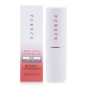 Son dưỡng ẩm chống nhăn Naris Medicated Purece Lip Care Stick 3g