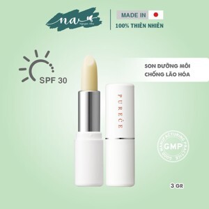 Son dưỡng ẩm chống nhăn Naris Medicated Purece Lip Care Stick 3g