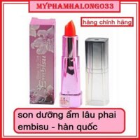son dưỡng ẩm lâu phai embisu hàn quốc