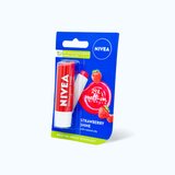 Son dưỡng ẩm Nivea Strawberry Shine dưỡng và duy trì độ ẩm cho môi (4,8g)