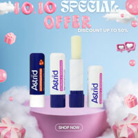 Son dưỡng Astrid tái tạo môi từ mỡ hươu chính hãng