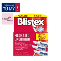 Son Dưỡng Blistex Medicated Lip Ointment (6g)