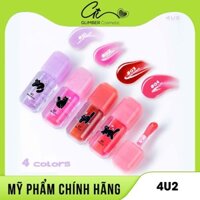 Son Dưỡng Bóng Cat Black 4u2 Lip Oil Thuẩn Chay, Căng Mọng, Mềm Môi
