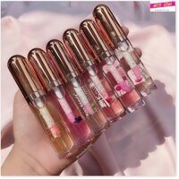 Son Dưỡng bóng hồng môi Flower son dưỡng môi có màu dưỡng ẩm và làm hồng môi {Sét 6 Cây}