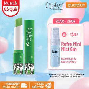 Son dưỡng chuyển màu môi Lipice Sheer Color Q - Matcha
