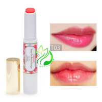 Son Dưỡng Có Màu Chống Nắng Canmake Tokyo Stay On Balm Rouge Nội Địa Nhật Bản Màu T03 Ruby carnation Đỏ Casual