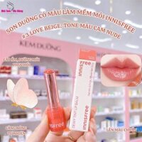 Son Dưỡng Có Màu Innisfree Dewy Tint Lip Balm 3.2g #3 Love Beige