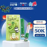 Son dưỡng có màu tự nhiên LipIce Sheer Color Q 2.4g - Panda Ngố - Matcha - Hồng tự nhiên