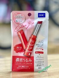 Son Dưỡng DHC Color Lip Cream Red