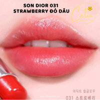 Son Dưỡng Dior 031 Đỏ Dâu Chính Hãng Addict Lip Glow Lipbalm 3.2g Dưỡng Âm Mềm Môi