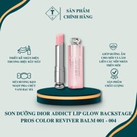 Son Dưỡng Dior Addict Lip Glow Backstage Pros Color Reviver Balm 001 - 004