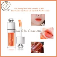 Son dưỡng Dior màu cam nhẹ số 004 - Dior Addict Lip Glow Oil Lipstick No.004 Coral