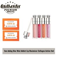 Son dưỡng Dior Mini Addict Lip Maximizer Collagen Active 2ml