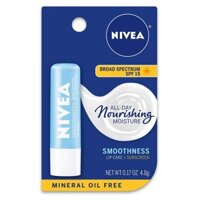 Son dưỡng giữ ẩm & chống nắng cho môi NIVEA Smoothness Lip Care SPF 15 Carded 4,8g (Mỹ)