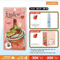 Son Dưỡng Giúp Giữ Ẩm Cho Môi Lipice Sheer Color Q Choco Mint Hương Chocolate Bạc Hà Màu Hồng Ửng Đỏ 2,4Gr
