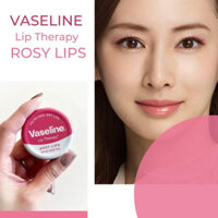 Son dưỡng hồng môi Vaseline Lip Therapy Rosy Lips vỏ thiếc hồng