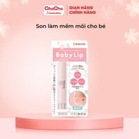 Son dưỡng làm mềm môi trẻ sơ sinh/ trẻ em Chuchu baby (Chuchu LIP) chính hãng