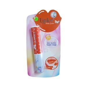 Son dưỡng màu LipIce Sheer Color Pop Red - Màu Đỏ mọng 2.4g