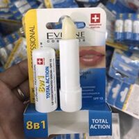 Son dưỡng môi 8in1 Eveline trị thâm Total Action Lips