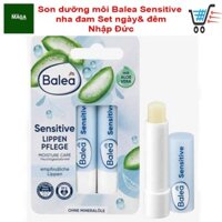 Son dưỡng môi Balea Nha Đam Không Màu 4,8g - Dưỡng Môi Mềm Mại, Chống Khô Nứt, SPF10, An Toàn Cho Da Nhạy Cảm