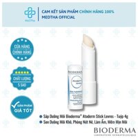 Son Dưỡng Môi Bioderma Atoderm Stick Levres - Sáp Dưỡng Môi Khô, Nứt Nẻ, Làm Ẩm, Làm Ẩm, Mềm Mịn (Tuýp 4g)