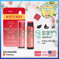 Son Dưỡng Môi Burt’s Bees Có Màu Tinted Lip Balm [CHÍNH HÃNG USA]