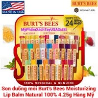 Son dưỡng môi Burt's Bees Moisturing Lip Balm 100 % Natural