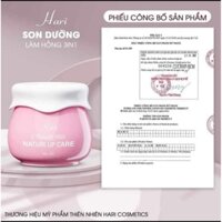 SON DƯỠNG Môi 𝐇𝐀𝐑𝐈 Cấp Nước Khóa Ẩm Khử Thâm Môi kích màu sau phun xăm Lên màu tự nhiên bền màu