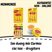 Son dưỡng môi Carmex - các loại - drugstore