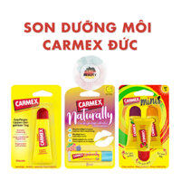 Son Dưỡng Môi Carmex Đức, Son Dưỡng Môi Cho Nam, Nữ, Trẻ Em Giảm Khô, Nứt Nẻ Bong Tróc Mùa Đông