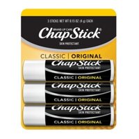 Son dưỡng môi Chapstick 4g hương trái cây của Mỹ  OriginalSPF15 4g x 3 thỏi