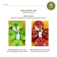 Son Dưỡng Môi Cho Bà Bầu - Son dưỡng Táo Hữu Cơ Cỏ Mềm