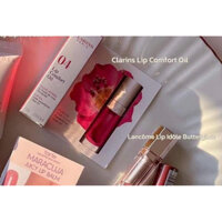 Son dưỡng môi có màu nhẹ Cl🅰️rins Oil Auth Mỹ màu Pitaya tách set fullbox