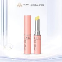 Son dưỡng môi DHC Lip Cream Nhật Bản son dưỡng không màu giúp đôi môi mềm mại giảm thâm và hồng môi 1.5g