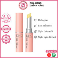 Son Dưỡng Môi DHC Lip Cream Nhật Bản Son Dưỡng Không Màu Giúp Đôi Môi Mềm Mại Giảm Thâm Và Hồng Môi