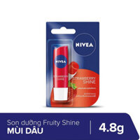 Son Dưỡng Môi Hương Dâu Nivea - 4.8g