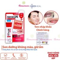 Son dưỡng môi không màu cho nam và nữ Mediheal Lipice 10ml, kem sáp nẻ từ rau má, vitamin B5