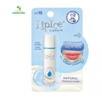 Son dưỡng môi không màu Lipice Natural hương tự nhiên