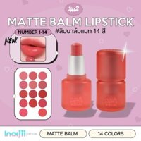 Son Dưỡng Môi Lì Thuần Chay 4u2 Matte Balm Lipstick Son Mềm Mịn, Trong Trẻo, Dễ Tán, Giữ Màu Lâu