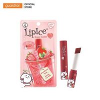 Son Dưỡng Môi Lipice Sheer Color Q Strawberry Tea Đỏ Cam 2.4G