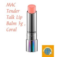 Son dưỡng môi MAC Tender Talk 3g, San hô, MAC Tender Talk Lip Balm 3g ,  Coral