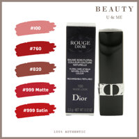 Son dưỡng môi màu Christian Dior Rouge Dior 3.5g # 100 / # 760 / # 820 / # 999 Satin