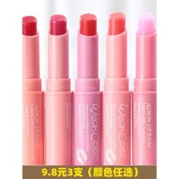 Son dưỡng môi màu nhẹ Yabon chính hãng, dưỡng ẩm cho sinh viên nam nữ, son dưỡng môi chống nứt nẻ