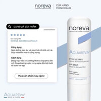 Son dưỡng môi mềm mại và căng mộng tự nhiên Noreva Aquareva Lip Balm 4g