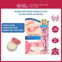 Son Dưỡng Môi Naris Wrinkle Plus Alpha Super Lip Repair Chống Nhăn, Giảm Khô Môi Linh Giang chính hãng