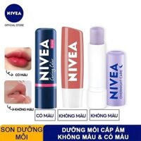 Son Dưỡng Môi Nivea Dưỡng Ẩm Chuyên Sâu 24H Melt-in Moisture Lip Care 4.8g