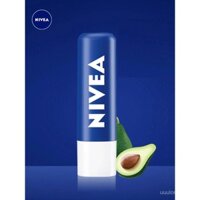 Son dưỡng môi Nivea loại tự nhiên 4.8g, dưỡng ẩm, chăm sóc môi, chống khô, nền son cho phụ nữ, nam giới và sinh viên