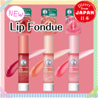 Son dưỡng môi Rohto MENTHOLATUM Fondue 3.2g Màu đỏ mận/Màu be/Hồng baby【Trực tiếp từ Nhật Bản】